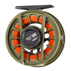 Orvis Hydros Euro Fly Reel in Matte Olive